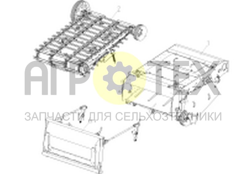 Чертеж Камера наклонная (ACROS-550.03.00.000Ф)